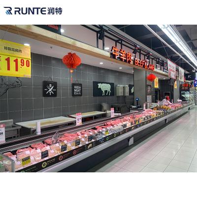 China Single-temperature Sterilized Meat Freezer/Fridge Display Freezer Fridge Factory Price/Fresh Meat Sushi for sale