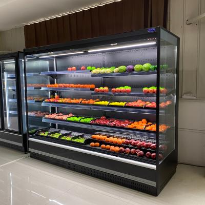 China 2020 Single-Temperature New Design Commercial Open Refrigeration Multideck Chiller DISP for sale