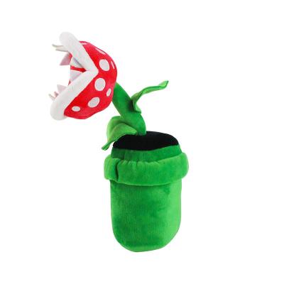 China Super Plush 26cm Mario Bros Piranha Plant Plush Toys Cartoon Plush Doll Stuffed Soft Toys Gifts For Kids Children for sale