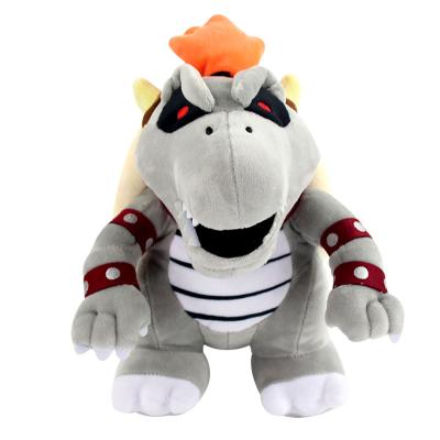 China Kuba Super Dragon Cartoon Toys Stuffed Plush 27CM Sound Mario Dry Bones Bowser Koopa Soft Dolls Gifts For Children for sale