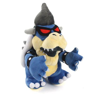 China Soft Dolls Sound Mario Dark Kuba Dragon Plush Toy Cartoon Bones Bowser Super Stuffed 31cm Koopa Plush Toys For Children for sale