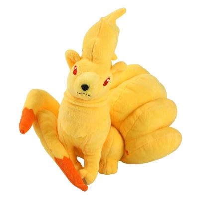 China 25cm Plush Toy Fox Ninetales Plush Doll Toys Stuffed Big Soft Fox Doll Birthday Gift For Kids for sale