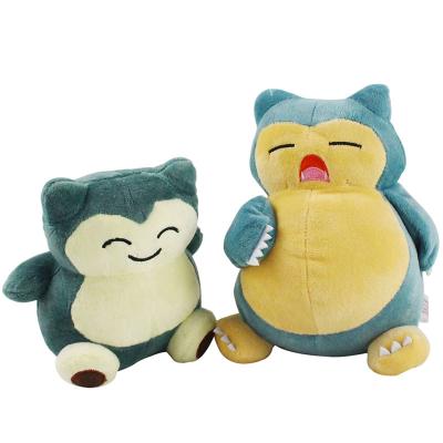 China Cute 15-20cm Plush Anime Snorlax Plush Toys Cute Snorlax Mini Stuffed Toy Doll Birthday Christmas Gift For Kids for sale