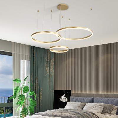 China American Modern Luxury Metal Kitchen Decor LED Chandeliers Indoor Lighting Pendant Home Lighting Fixtures for sale