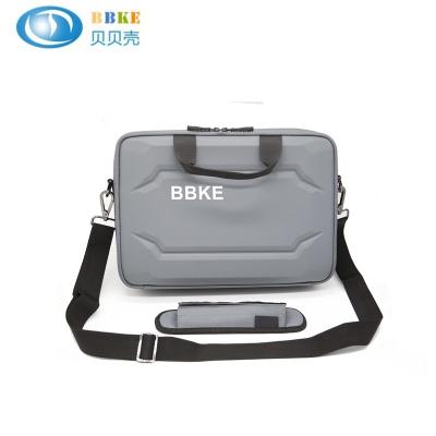 China Custom Portable EVA Laptop Case , Hard Carrying Case With Shoulder Straps for sale