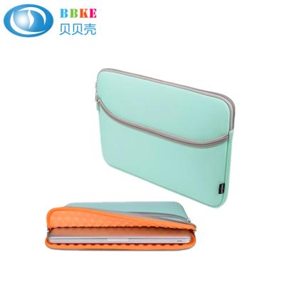 China Neoprene Laptop Protective Case Bag With Anti - Shock EVA Foam Padding Inside for sale