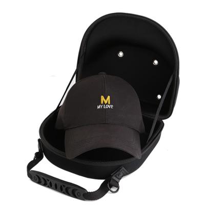 China Anti Friction Custom Baseball Cap Carrier , H21cm Baseball Cap Travel Case for sale