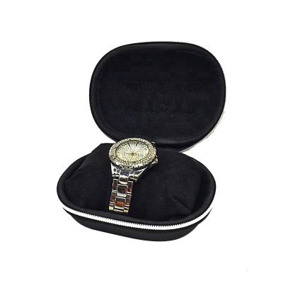 China BBKE sola EVA Watch Case Zipper Closed de lujo grabó en relieve el logotipo en venta