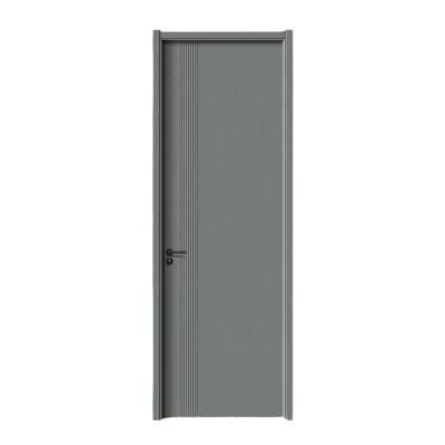 China Simple Design Waterproof China Painted Crystal Free Carbon Door Interior Door MDF Solid Wood Door For Sale for sale