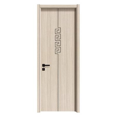 China Modern Made in China Hotel Plywood Door Solid Wood Soundproof Door Wood Material Modern Design for sale