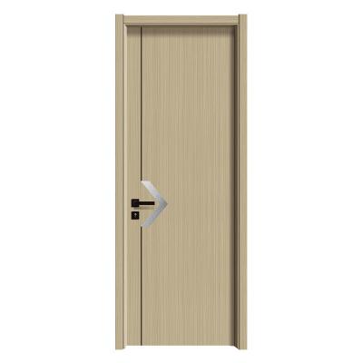 China Eco-friendly carbon environmental protection paintless modern eco-friendly bedroom crystal solid wood wooden door for sale