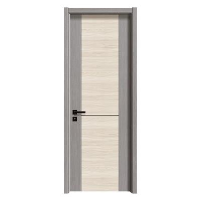 China Fashion Design Modern Interior Wooden Side Door Bestselling Hotel Simple Open Wooden Door for sale