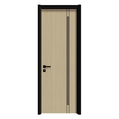 China Modern Competitive Household Solid Wood Door Strong And Durable Mahogany Door Puli Wooden Door Wooden Design for sale