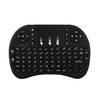 China Multimedia remote control wireless keyboard of TV/DVD/AVD/STB/PROJECTOR ETC. Rechargeable Mini 2.4GHz with Touchpad Mouse for Android TV Box Xbox PS3 Smart Pad for sale