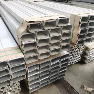 China Custom Alu 6061 European Standard Hollow Square Tube Extruded Square Rectangle Metal Aluminum Tube Aluminum Tubing for sale