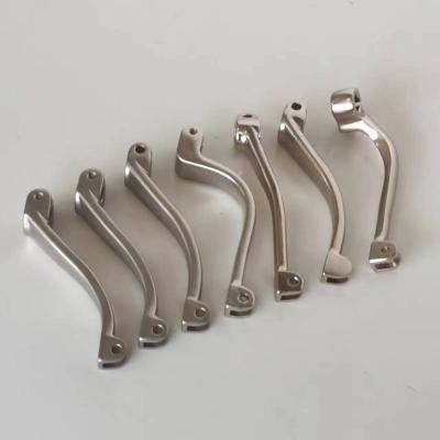 China European standard aluminum motorcycle accessories hanging rod foot support aluminum parts for sale