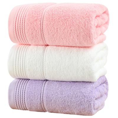 China 100% Cotton Luxury Hotel Bath Towel Home Sets / Hotel Jacquard Bath Towel Set for sale