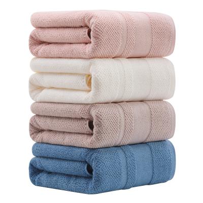 China Wholesale 100 high quality thick cheap 500g cotton hotel hand face home bath towels set five stars for sale