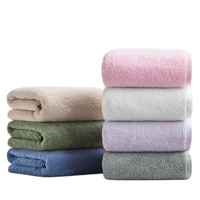 China China 100%cotton custom size and logo white bath towels for luxury hotel quick dry for sale