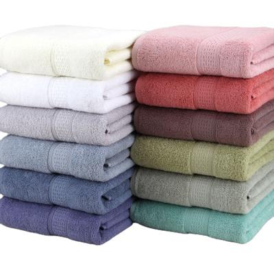 China High Quality Bamboo Cloth Towel Hotel Cotton Bath Towels Hand Towels Home 100% Cotton for sale