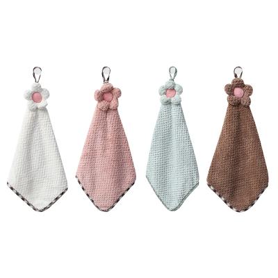 China QUICK DRY Price Quality Cotton Suitable Kitchen Guaranteed Hanging Bath Towels for sale