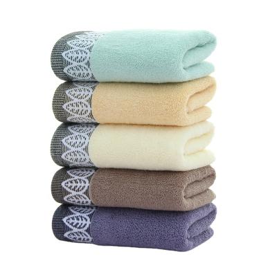 China Factory Price Hypoallergenic Multi Colors Face Towel Solid Fiber Micro Towels for sale