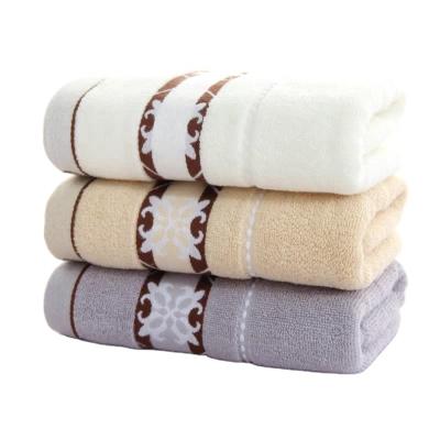 China High Absorbent And Softness Hypoallergenic Bath Towels And Hand Towels And Washcloths Cotton Towel Set for sale