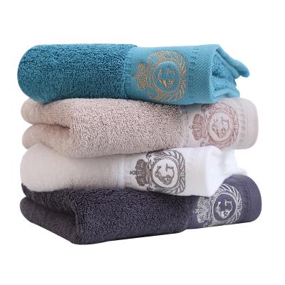 China Luxury High Quality Hypoallergenic 100%Cotton Hand Face Towel For Adults Hotel Spa Home Salon Daily Use for sale