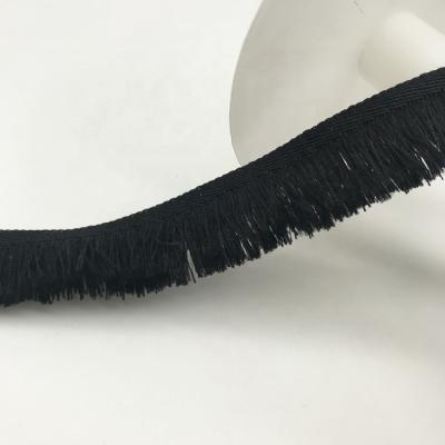 China Fringe Wholesale 2cm Cheap Tassel Lace Trim Polyester Lace Trims For Decoration for sale