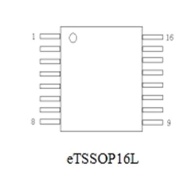 China Widely Applies to Auto Control Systems Professional Customize Integrated Circuit IC HJ115S Differential Capacitance-Voltage Converter for sale