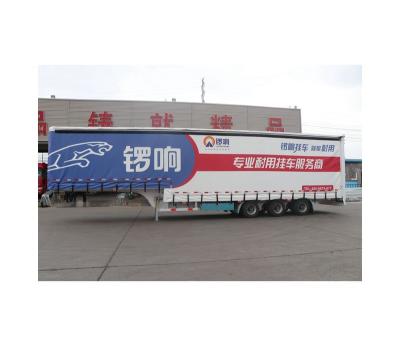 China Professional Single Design China Large Cargo Trailer Truck Manufacture Box Container Semi Trailer for sale