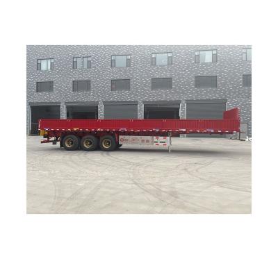 China Professional Manufacture Quality Cargo Truck Cheap Side Tipper Semi Trailer For Sales for sale