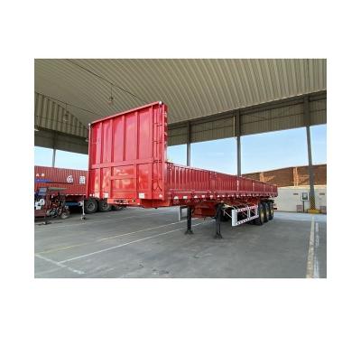 China High Quality Unique Design Durable Cargo Carrier Side Truck Trailer Truck Semi Trailer for sale