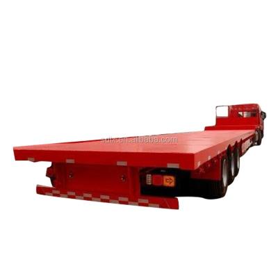 China Truck Trailer 4 Axle Or Tri Axle Container Trailer Semi Flatbed Trailers For Sale for sale