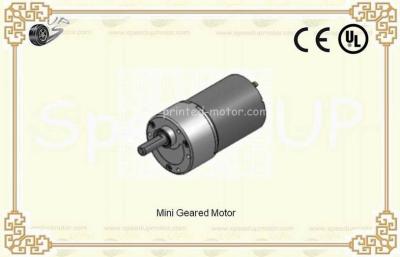 China Permanent Magnet Mini Brushed DC Motor 24V Dia 35mm 100 - 120 RPM Quick Starting for sale