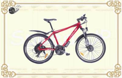 China HUB Lithium Battery Bicycle / Ebike With Alloy Frame , Electric Mountain Bike EN15194 Approved for sale