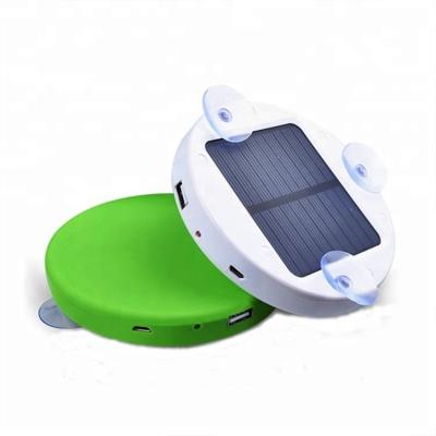 China Convenient Solar Power Bank USB Solar Battery Charger Portable Internal Battery Power Bank for sale