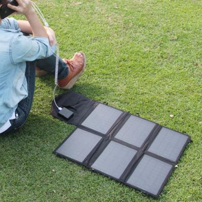 China Cheap Solar Panels Flexible Monocrystalline Portable Charger Solar Power System Price Foldable Solar Panels For Outdoor for sale