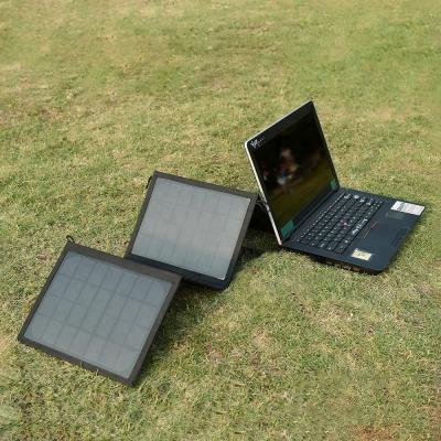 China Foldable Waterproof Solar Power Bank 20W Battery Charger For Mobile Phone , Tablet / PC for sale