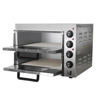 China ITOP Hotel 2 Layer Electric Stainless Steel Pizza Ovens Pizza Making Machine Commercial Kitchen Equipment for sale