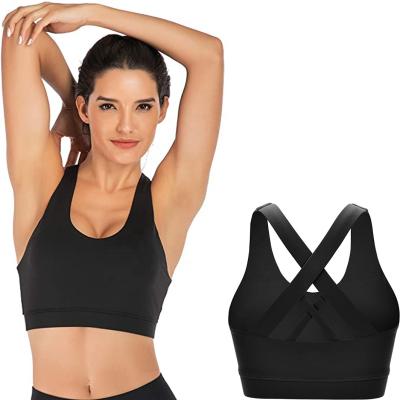 China Antibacterial Sports Bra Women Breathable Push Up Quick-Drying Back Sculpting Bra Yoga Bra for sale