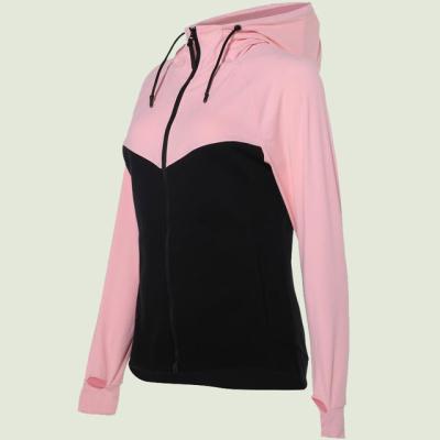 China Antibacterial Women Yoga Jacket Wear Training Sport Running Top Athletic Hoodie for sale