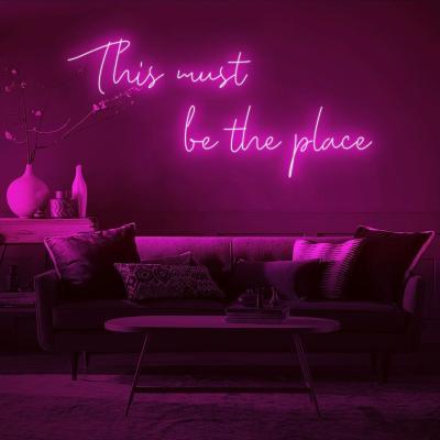 China Buildings Can Be Customized Senal De Neon Acrylic Board Waterproof Bedroom Decoration Led Lamp Ice Cream Neon Sign for sale