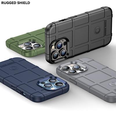 China Rugged Anti-fall Shield For Case iphone 13 Pro Max Silicon Shock Proof Phone Cover For iPhone 13 Case for sale