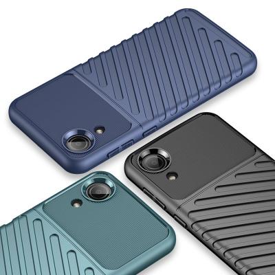 China Thunder Shockproof Rugged TPU Soft Shockproof Shield Cover Mobile Case For Samsung Galaxy a03s Phone Case for sale