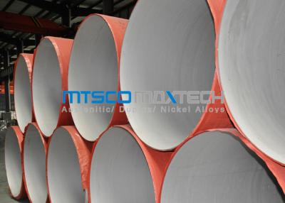 China ASTM A312 Welded Pipe Plain Ends , Stainless Steel Thin Wall Pipe With RT for sale