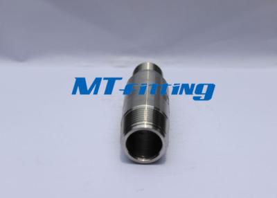 China High Pressure S31803 ASTM A182 Stainless Steel Swage Nipples 6000LBS With Threaded End for sale