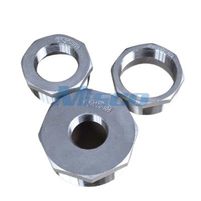 China Bujes inoxidables del maleficio de la conexión 316 del hilo de ASTM A351 CF8M Bushing Hex Head BSPT en venta