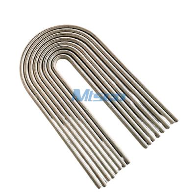 China 19.05mm Cold Rolled Seamless Welded U Bend Tube Nickel Alloy For Heat Exchanger for sale