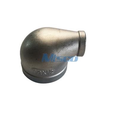 중국 ASTM A351 CF8M Male Female Thread Reducing Elbow Casting Pipe Fittings 판매용